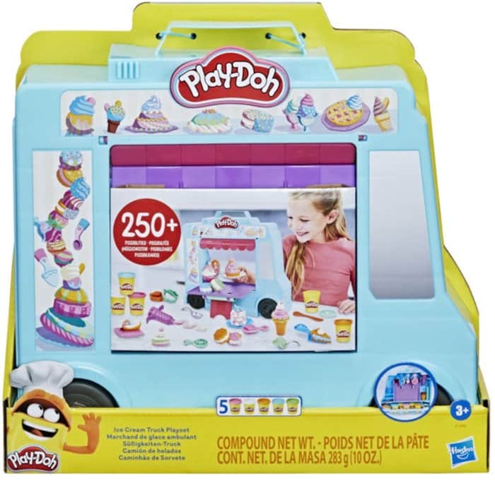 HASBRO – ערכת פליידו מכונית גלידה לגילאי 3+