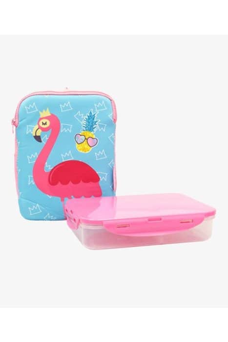 קופסת אוכל קל גב פלמינגו