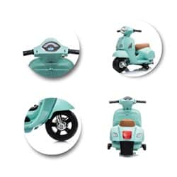 הוספה הראשונה שלי קטנוע ממונע צבע ירוק