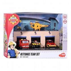 סמי הכבאי - 4 רכבי כיבוי עם דמות