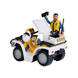 סמי הכבאי - רכב משטרתי עם דמות