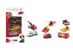 שלישיית מכוניות מתכת סמי הכבאי