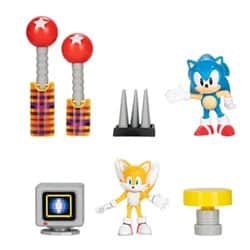 ערכה של 2 דמויות ואביזרים - סוניק עדלי יונייטד
