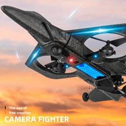 רחפן WIFI נטען בעיצוב מטוס קרב SKY SCENNER DRONE