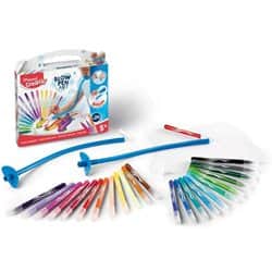 2 מתקן נשיפה + 24 טושים MAPED