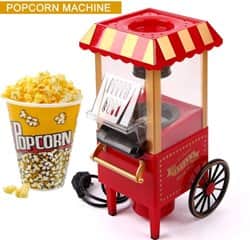עגלת פופקורן מכונה חשמלית ליצירת פופקורן