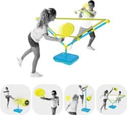 swingball סווינגבול 5 ב-1 - משחקי ענק (מארז נשיאה) - Mookie