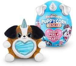 ביצת ריינבוקורן עם בובת כלבלב פרוותי עם 12 אביזרים והפתעות מעונה 5