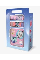 קל גב מארז גן גילי - בית הבובות של גבי תכלת/ורוד בהיר 785172