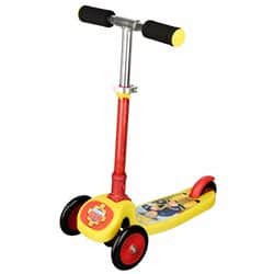 קורקינט 3 גלגלים מתקפל לילדים עם כידון מתכוונן - סמי הכבאי