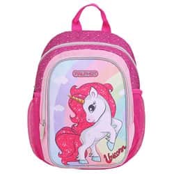 תיק גן חד קרן קשת ורוד