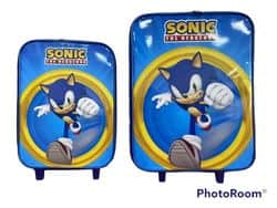 סט מזוודות גדול + קטן סוניק