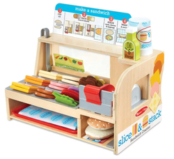 דוכן כריכים עשוי עץ מבית מליסה ודאג Melissa And Doug