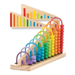 חשבוניה צבעונית מעץ מבית מליסה ודאג Melissa And Doug