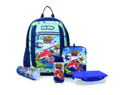 תיק גן מארז מושלם לגן קל גב גילי דגם מטוסי על 785152