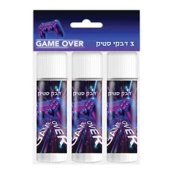 דבק סטיק 3 יח' 15 גרם דגם גיימיניג 351554