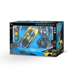 מכונית שלט עם דוושות +רמזור