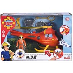 סמי הכבאי - מסוק חילוץ וולאבי אלקטרוני אורות וצלילים עם דמות