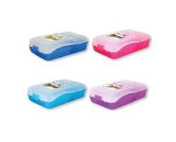 קופסת אוכל המחולקת ל-3 חלקים בצבעי “פרוזן”. נא לבחור צבע וכמות.