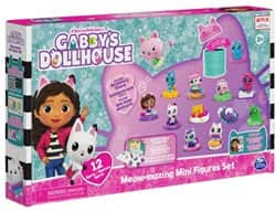 בית הבובות של גבי - סט 12 דמויות קטנות Gabbys Dollhouse