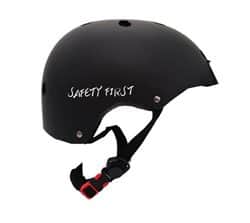 קסדה עם תאורת לד M-שחור IAM TOYS