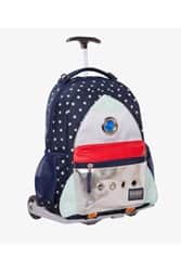 קל גב תיק גן טרולי אריאל חללית