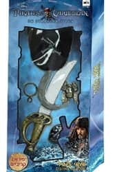 סט פיראט ממותג+יד לפיראט ואביזרים בקופסא