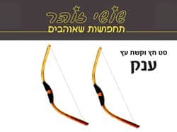 חץ וקשת מעץ ענק MC08