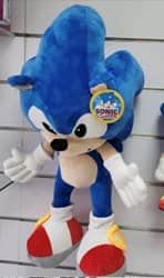 בובת בד סוניק ענקית 70 ס"מ