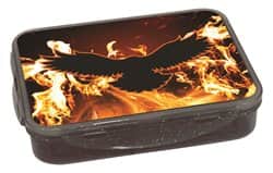 קופסת אוכל מחולקת שטוחה נשר אש 306411