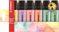 סט 6 מדגשים צבעי פסטל סטבילו