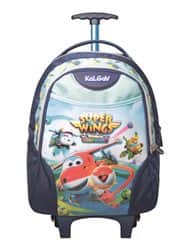 תיק גן טרולי על גלגלים קל גב דגם מטוסי על 785185